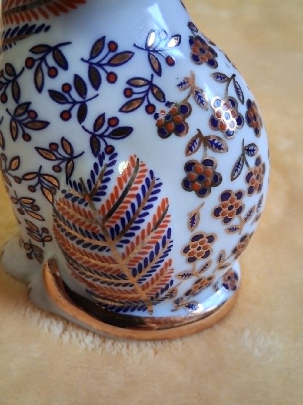 CAT FIGURINE IMARI JAPANESE CAT - Picture 6 of 7